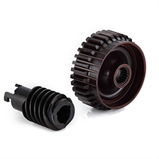 Worm gear & shaft